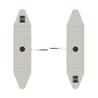 بوابة دخول وخروج الافراد موديل FBL4000 Pro سنجل .