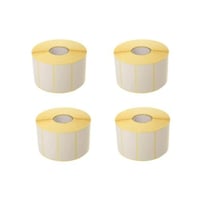 5 كرتون ورق باركود حراري مقاس 60*40 مم الكرتون 50...