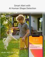 كاميرا خارجية لاسلكية تعمل بالإمالة والتحريك ‎‎ايز...