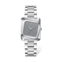 ساعة نسائية أستيل باللون الفضي