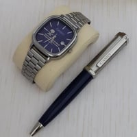 طقم كاسيو ساعة مع قلم