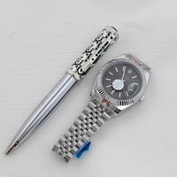 طقم ساعة رولكس مع قلم كارتير اصدار الشرق