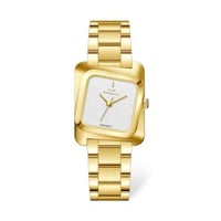 ساعة نسائية أستيل باللون الذهبي