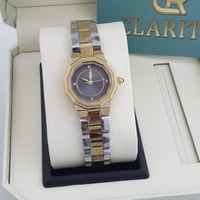 ساعة Clarity تصميم فرزاتشي ذهبي فضي