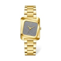 ساعة نسائية أستيل باللون الذهبي