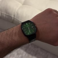 كاسيو LTP اسود ميناء اخضر