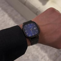 كاسيو LTP اسود ميناء كحلي