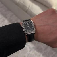 كاسيو ڤنتج جلد أسود