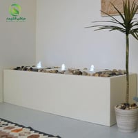 نافورة فايبر مضيئة 1.5م