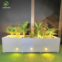 حوض زراعي مضئ مودرن بقاعدة