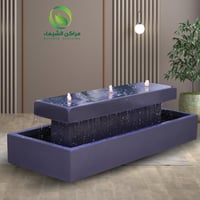 نافورة فايبر مضيئة 1.7م