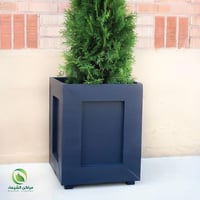 حوض فيبر زراعي 65سم مودرن للأشجار بقاعدة