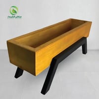 حوض زرع فايبر بقاعدة مرتفعة 1م