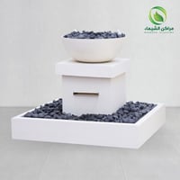 شلال فيبر مربع 1م مودرن