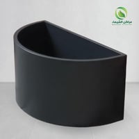 حوض زرع نصف دائرة 1م