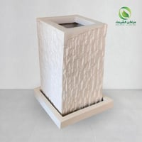 حوض زرع حجري طويل