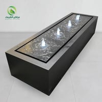 نافورة فايبر مضيئة كبيرة مودرن