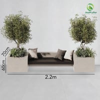 جلسة خارجية كبيرة متنقلة