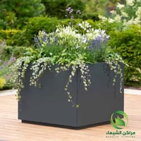 مركن زرع فايبر بقاعدة متدرجة 70 سم