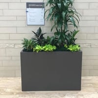 حوض زرع فايبر 1م ارتفاع كبير