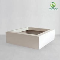 حوض زرع كبير 1م فيبر تصميم كلاسيكي