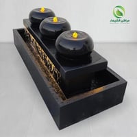 نافورة جاهزة فايبر مضيئة 2م