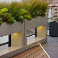 حوض فايبر زراعي راقي مضئ 1م