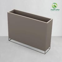 حوض زرع فيبر مع قاعدة