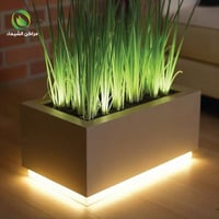 حوض زراعة مضئ للحوش والسطح