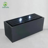 نافورة مضيئة فيبر جاهزة 1م