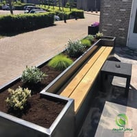 جلسة خارجية كبيرة جاهزة للحدائق المنزلية