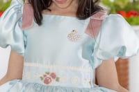 فستان لينا للعيد شامل اكسسوار الشعر