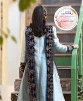 جلابية الماس فخمة لرمضان او التاسيس شامل ربطة الشع...