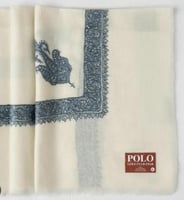 شال يدوي صوف كشميري بولو