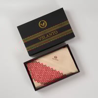 شماغ فيلنتو سكري احمر