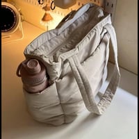 Puffy Tote Bag - بفي توتي باق