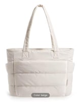 Puffy Tote Bag - بفي توتي باق