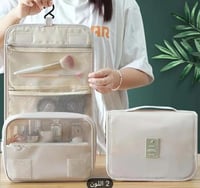 حقيبة أدوات شخصية للسفر قابلة للتعليق، شنطة مستحضر...