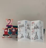 لعبة توازن خشبية – سلسلة الشخصيات المكدّسة