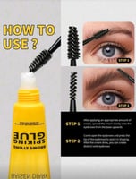 جل شفاف لتثبيت الحواجب مع فرشاة