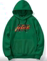 بلوفر رجالي مع عبارة في المنتصف من الأمام والخلف