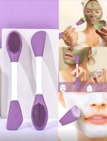 فرشاة قناع الوجه السيليكون ذات ذات رأسين لتنظيف وا...