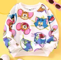 بلوفر بناتي برسومات كرتونية