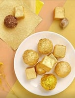 غلاف شوكلاتة ذهبي - 100 قطعة