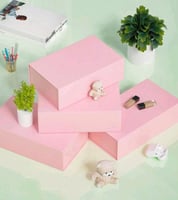 علبة هدايا قابلة للطي بحواف مغناطيسية - حجم وسط