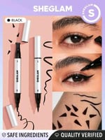 ايلاينر أسود من مجموعة SHEGLAM برأس مزدوج