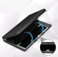 محفظة معدنية للرجال