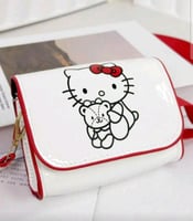 حقيبة صغيرة للبنات برسومات شخصية هالو كيتي