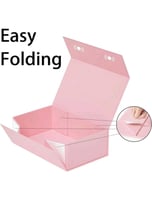 علبة هدايا قابلة للطي بحواف مغناطيسية - حجم وسط