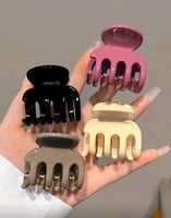 4 مشابك شعر بالوان مختلفة